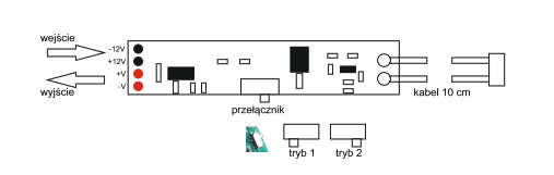 włącznik bezdotykowy sensor ruchu 2w1